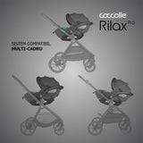 Scoica auto iSize Coccolle Rilax Greystone