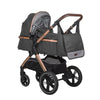 Carucior transformabil 3in1 Coccolle Melora Diamond black
