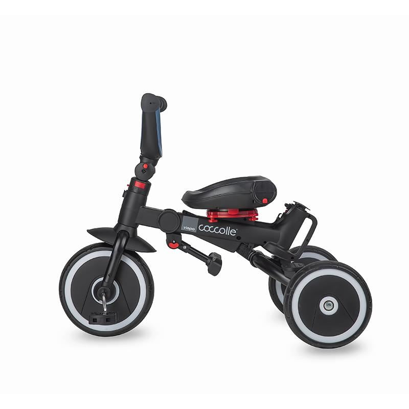 Tricicleta multifunctionala pliabila Coccolle Vispo Urban Grey - gogobaby.ro