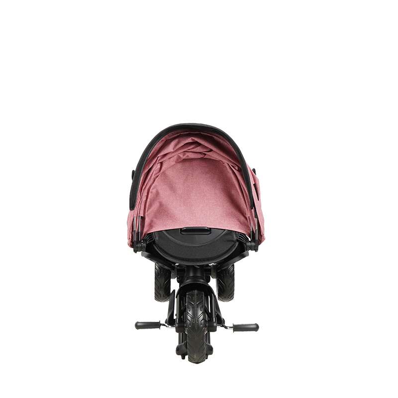 Tricicleta ultrapliabila Qplay Nova Niello Roz - gogobaby.ro