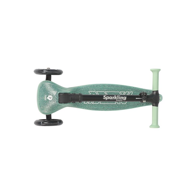 Trotineta pliabila Qplay Sparkling, Verde