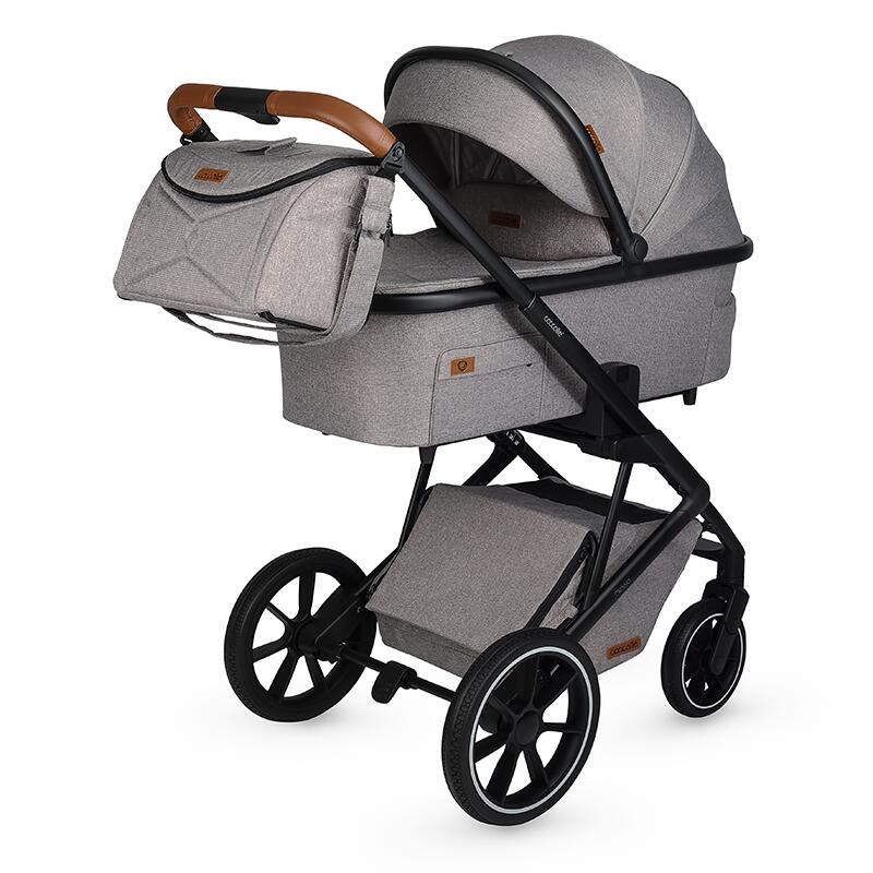 Carucior modular 2in1 Coccolle Nessia Lunar rock+Balansoar bebelusi C Velio Butternut - gogobaby.ro