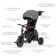 Tricicleta ultrapliabila Qplay Comfo Max Gri