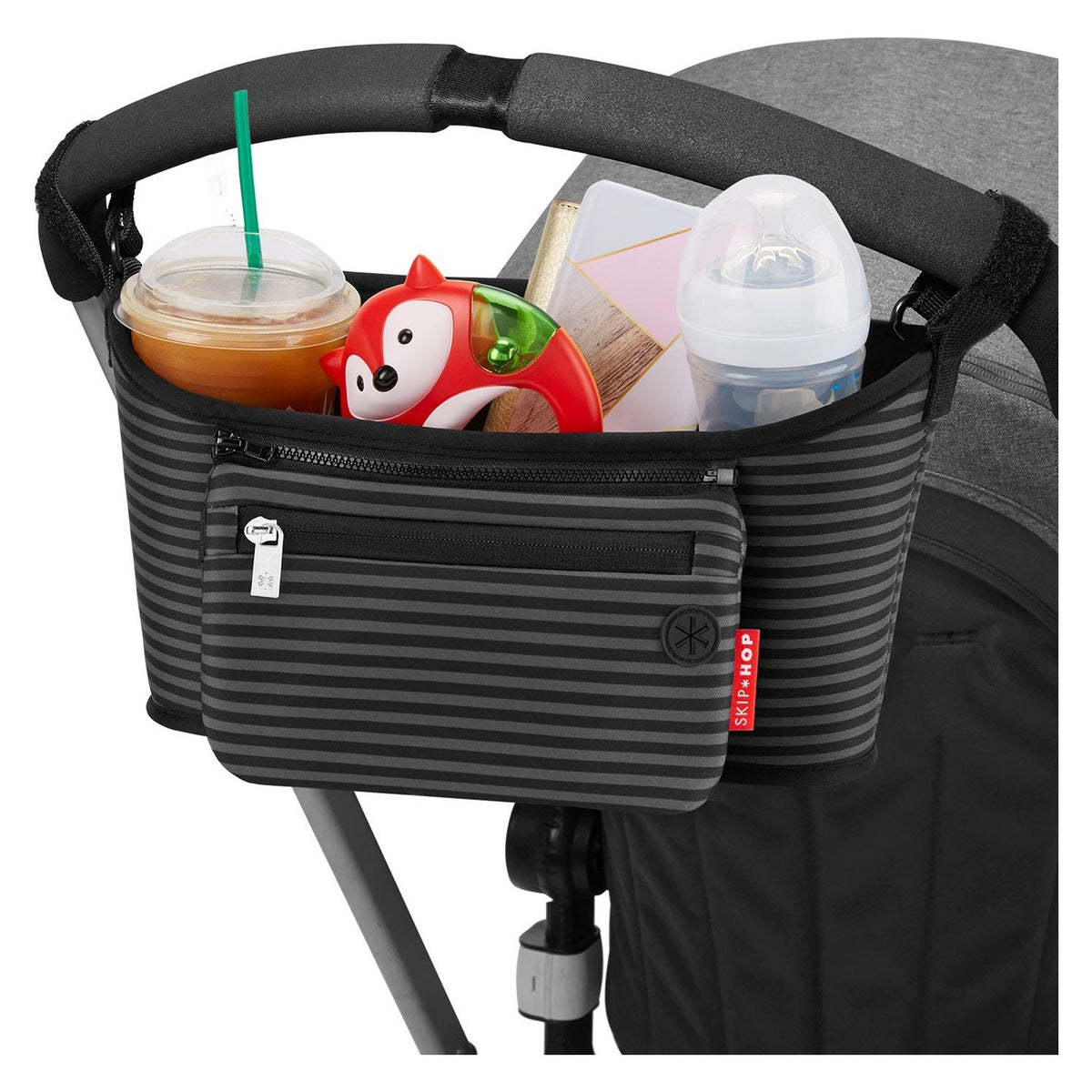 Skip Hop Organizator pentru carucior - Black/Grey - gogobaby.ro