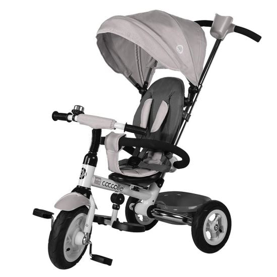 Tricicleta Coccolle Urbio Air gri - gogobaby.ro