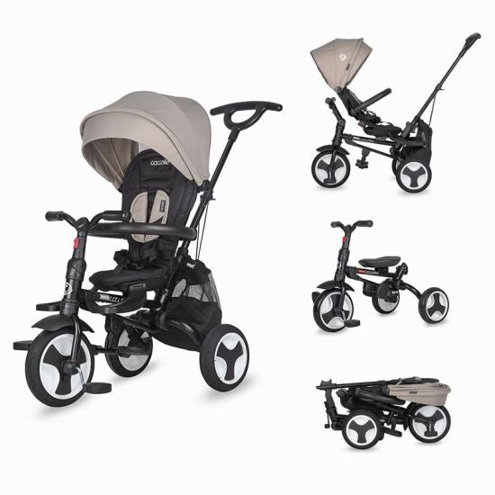 Tricicleta ultrapliabila Coccolle Spectra Plus Greystone - gogobaby.ro