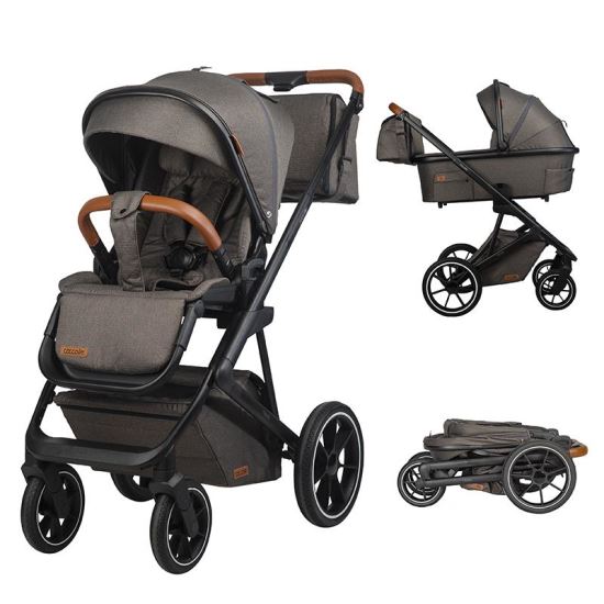 Carucior modular 2in1 Coccolle Nessia Anthracite - gogobaby.ro