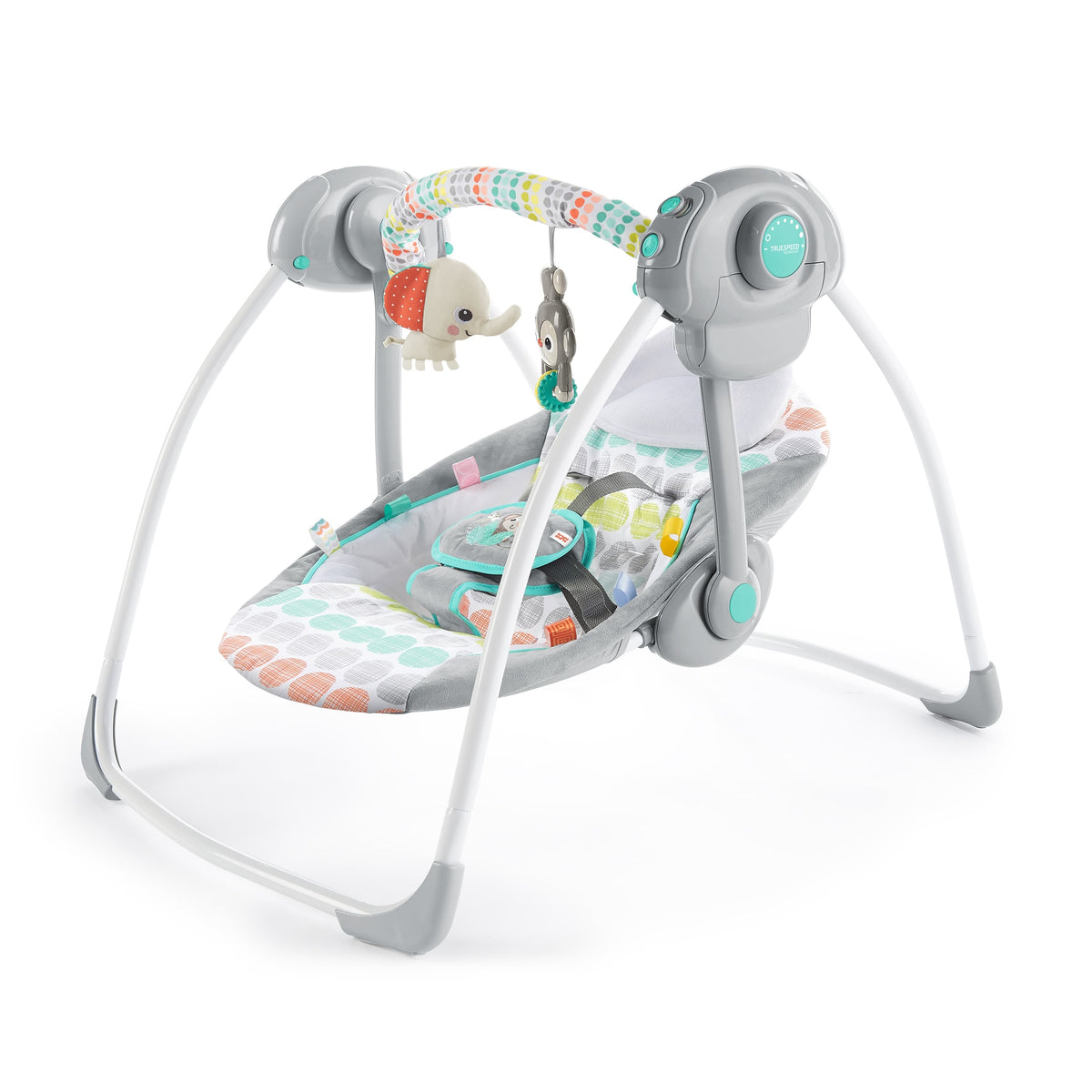 Bright Starts – Leagan portabil Whimsical Wild™ - gogobaby.ro