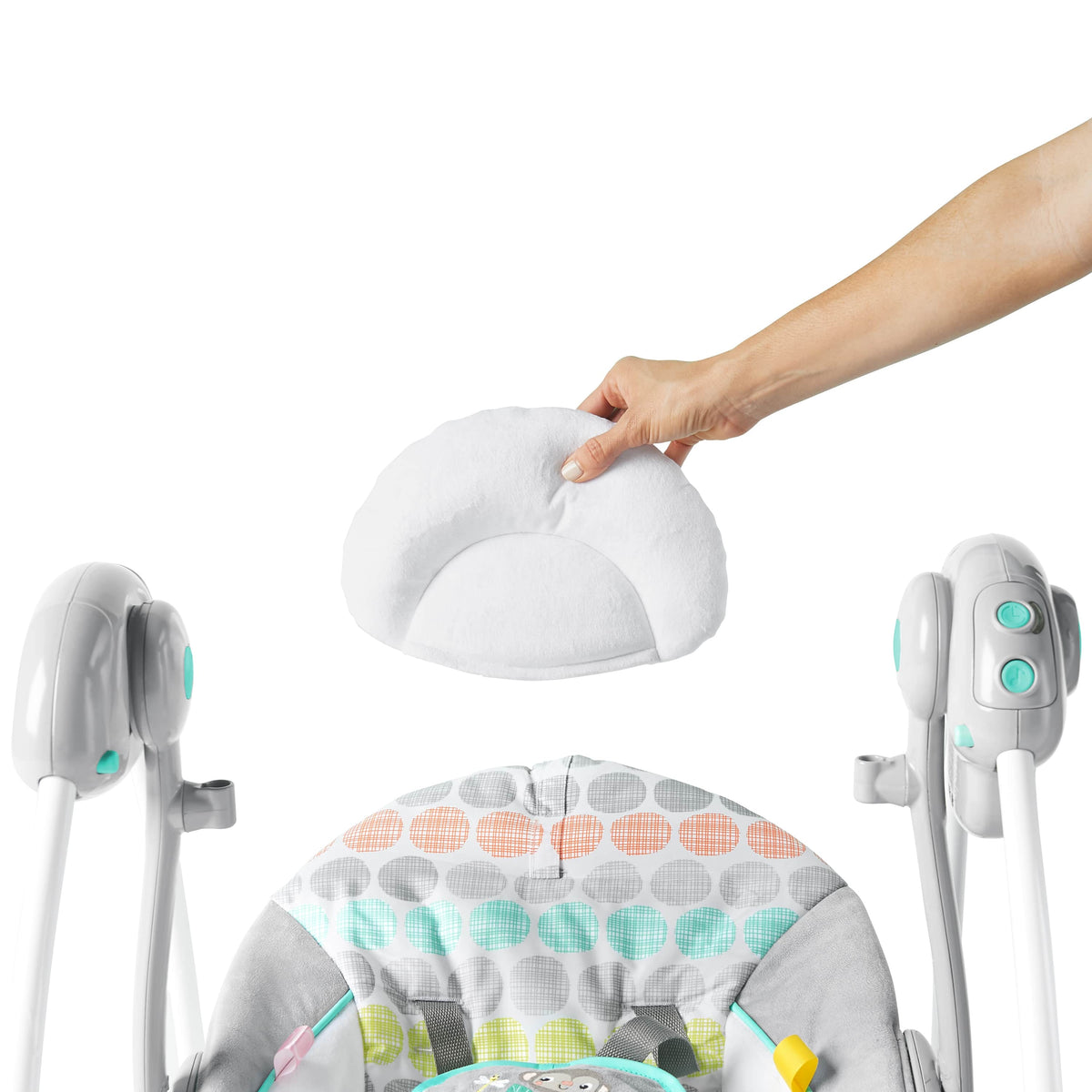 Bright Starts – Leagan portabil Whimsical Wild™ - gogobaby.ro