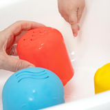 Baby Einstein - Set de pahare senzoriale pentru stivuire si scurgere, 