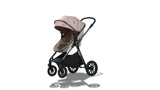 Carucior Luxmom Breath 3 in 1 CREM