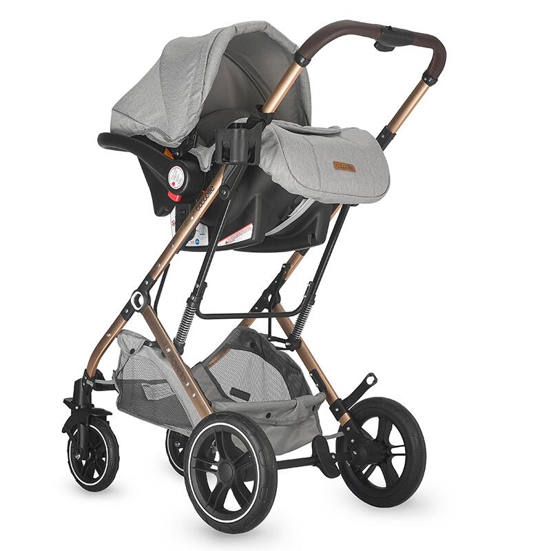 Carucior ultracompact 3in1 Coccolle Ravello Moonlit grey - gogobaby.ro
