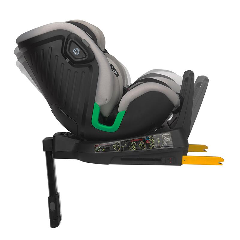 Scaun auto iSize 40-150 cm Coccolle Mago Jet black - gogobaby.ro