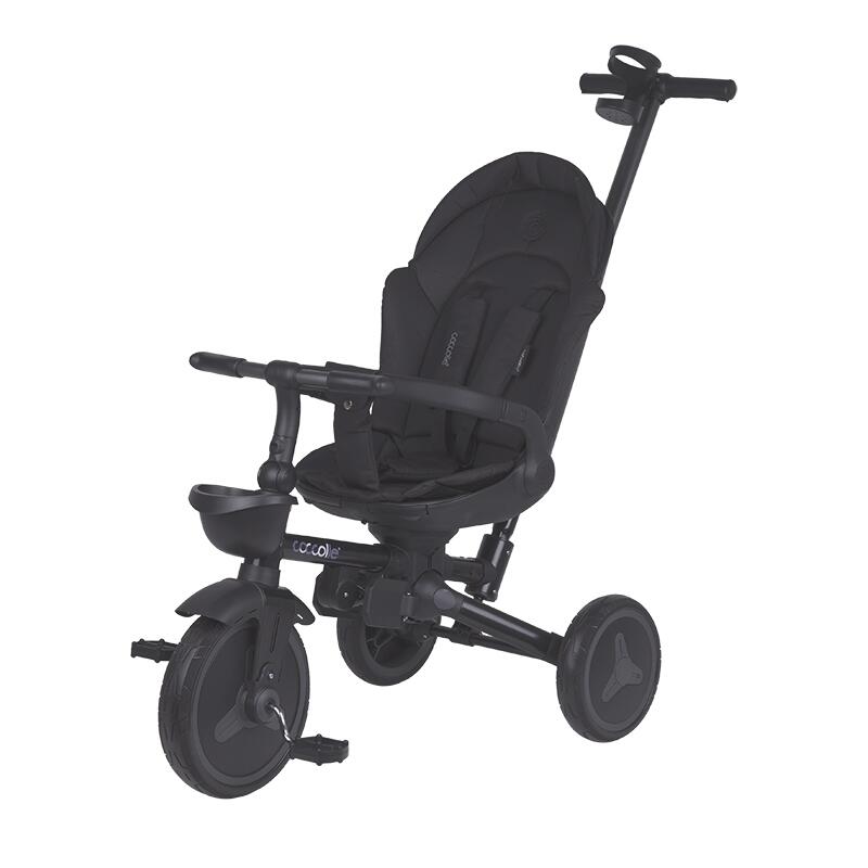 Tricicleta ultrapliabila Coccolle Urbio Plus, Jet Black