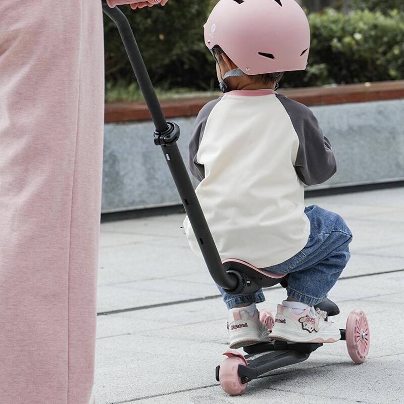 Trotineta multifunctionala 5in1 Qplay Sema EVO Roz