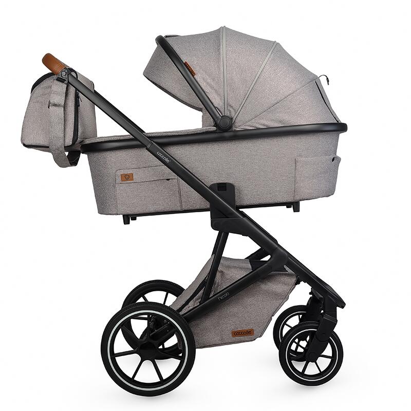 Carucior modular 2in1 Coccolle Nessia Lunar rock+Balansoar bebelusi C Velio Butternut - gogobaby.ro