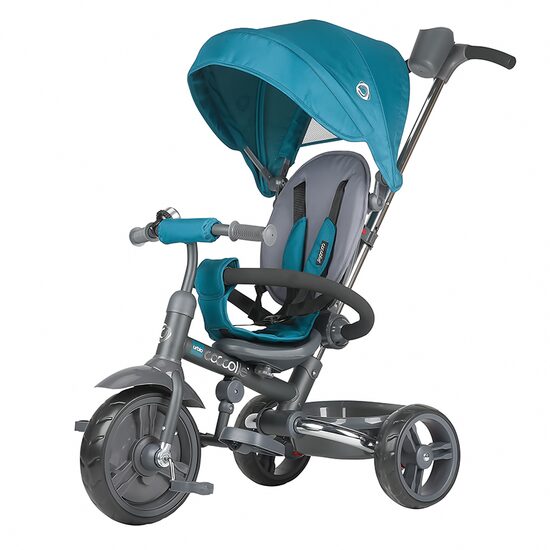 Tricicleta pliabila Coccolle Urbio Turquoise tide - gogobaby.ro