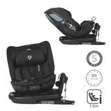 Scaun auto rotativ iSize Coccolle Velsa Jet black