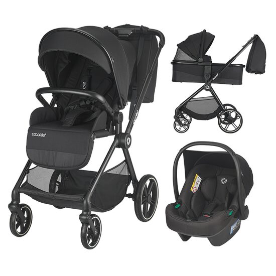 Sistem modular 3in1 Coccolle Lissia Anthracite - gogobaby.ro