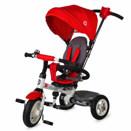 Tricicleta Coccolle Urbio Air Rosu - gogobaby.ro