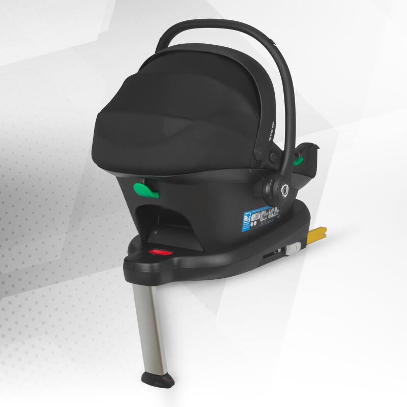 Carucior modular 4in1 Coccolle Serry Light Taupe cu Scoica auto iSize Coccolle Knox Black si Baza isofix iSize Coccolle Knox