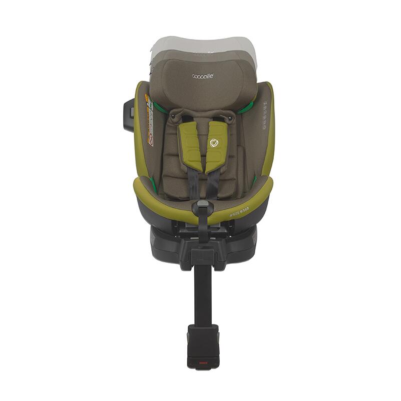 Scaun auto iSize 40-150 cm Coccolle Mago Olive khaki - gogobaby.ro