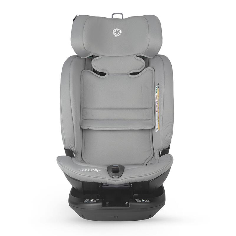 Scaun auto rotativ iSize Coccolle Velsa Neutral grey - gogobaby.ro