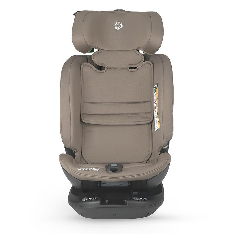 Scaun auto rotativ iSize Coccolle Velsa Taupe brown - gogobaby.ro