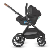 Sistem modular 4in1 Coccolle Aspen Moss Green cu Scoica auto iSize Coccolle Knox Black si Baza isofix iSize Coccolle Knox
