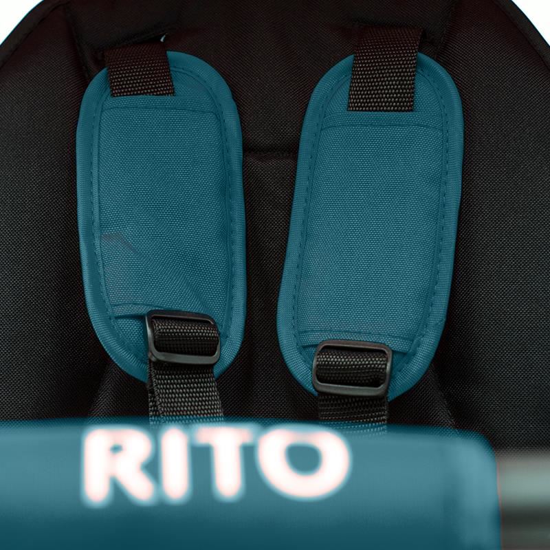 Tricicleta pliabila Qplay Rito+ Turcoaz - gogobaby.ro