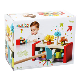 Jucarie din lemn, Cubika - Claunii saritori - gogobaby.ro