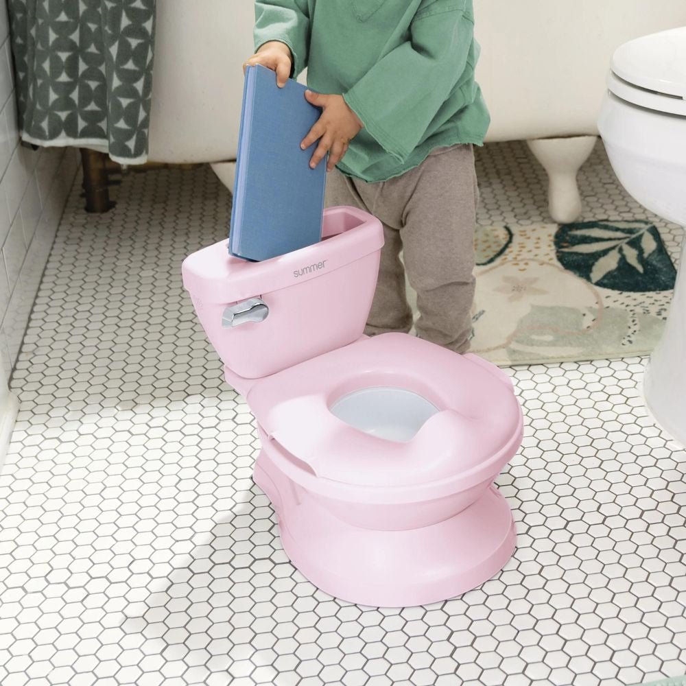 Ingenuity - Olita cu sunete My Size Potty Pro, roz - gogobaby.ro