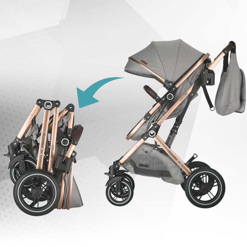 Carucior ultracompact 3in1 Coccolle Ravello Moonlit grey