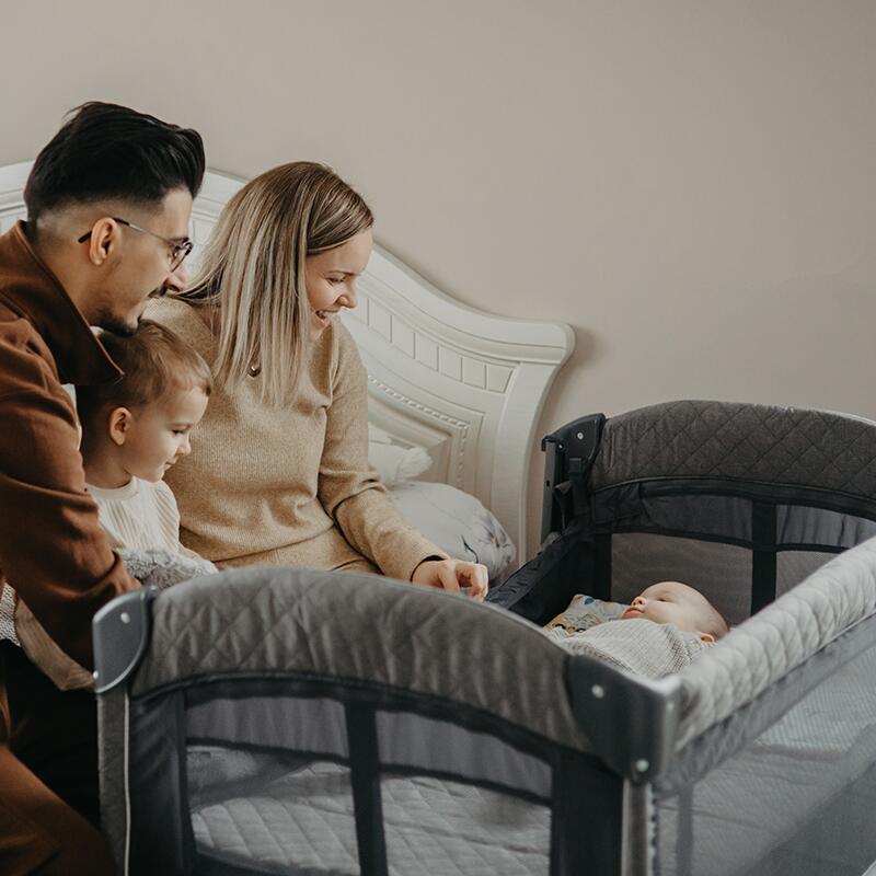 Patut co-sleeper Coccolle Insieme Greystone