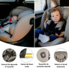 Scaun auto iSize 40-150 cm Coccolle Nova Sand beige+Coccolle protectie bancheta auto mica