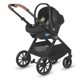 Sistem modular 4in1 Coccolle Aspen Sand Beige cu Scoica auto iSize Coccolle Knox Black si Baza isofix iSize Coccolle Knox