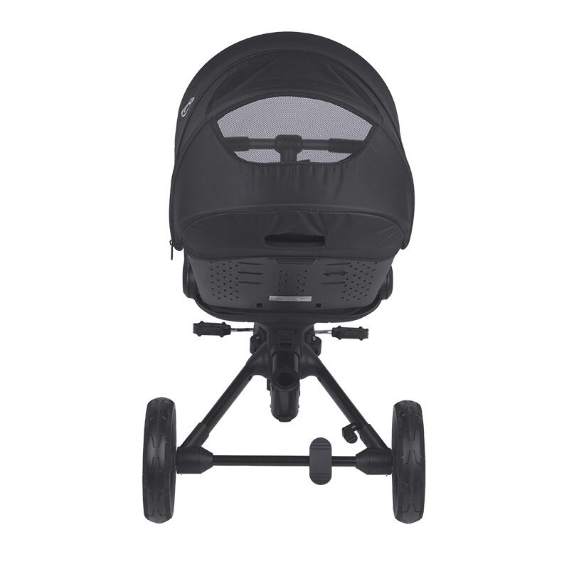 Tricicleta ultrapliabila Coccolle Urbio Plus, Jet Black