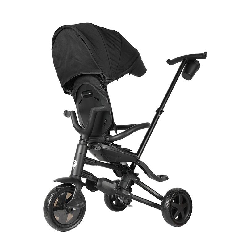 Tricicleta ultrapliabila Qplay Nova Niello Negru - gogobaby.ro
