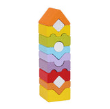 Jucarie Din Lemn Cubika, Set Constructii 