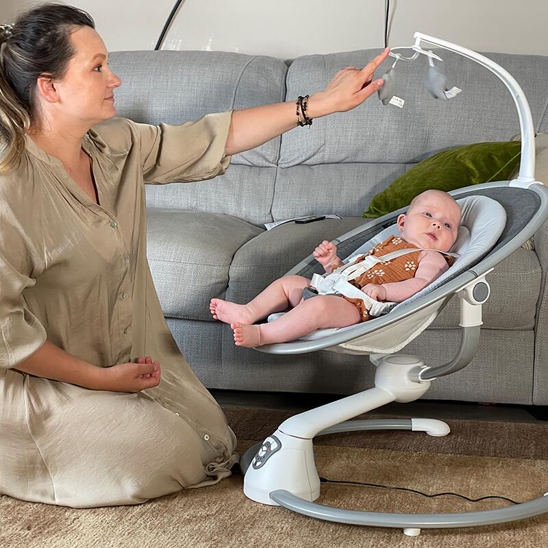 Balansoar multifunctional Coccolle Freya Baby blue - gogobaby.ro