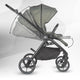 Carucior modular 4in1 Coccolle Serry Moss green cu Scoica auto iSize Coccolle Knox Black si Baza isofix iSize Coccolle Knox