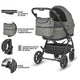 Carucior modular 2in1 Coccolle Serry Moss green