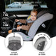 Scaun auto iSize 40-150 cm Coccolle Sidra Moonlit grey+Coccolle protectie bancheta auto mica