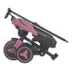 Tricicleta ultrapliabila Coccolle Urbio Plus, Smoked Pink
