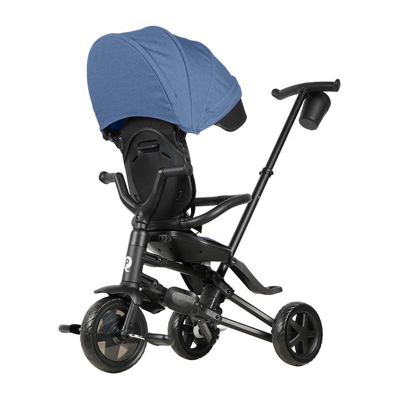 Tricicleta ultrapliabila Qplay Nova Niello Albastru - gogobaby.ro