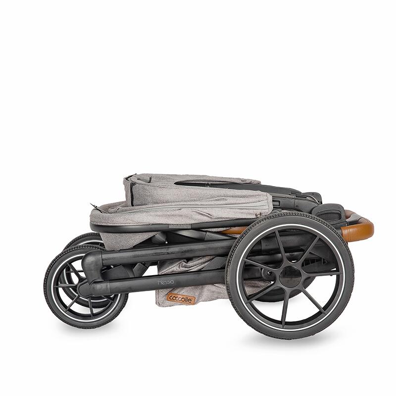 Carucior modular 2in1 Coccolle Nessia Lunar rock+Balansoar bebelusi C Velio Butternut - gogobaby.ro