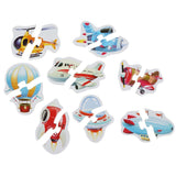 Puzzle pentru copii, 2 Ani+, Puzzlika - Transport aerian