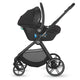 Carucior modular 3in1 Coccolle Lissia Moss green +Scoica auto iSize Coccolle Knox Black