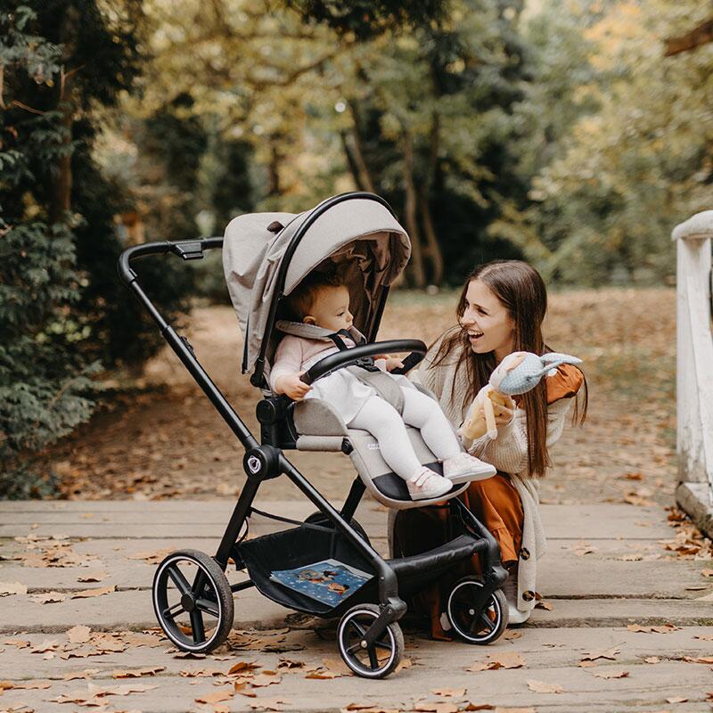 Sistem modular 2in1 Coccolle Lissia Moss green - gogobaby.ro