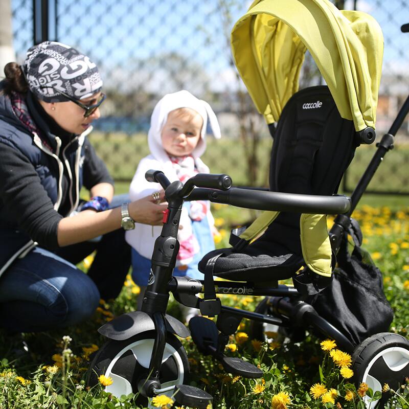 Tricicleta ultrapliabila Coccolle Spectra Sunflower Joy - gogobaby.ro